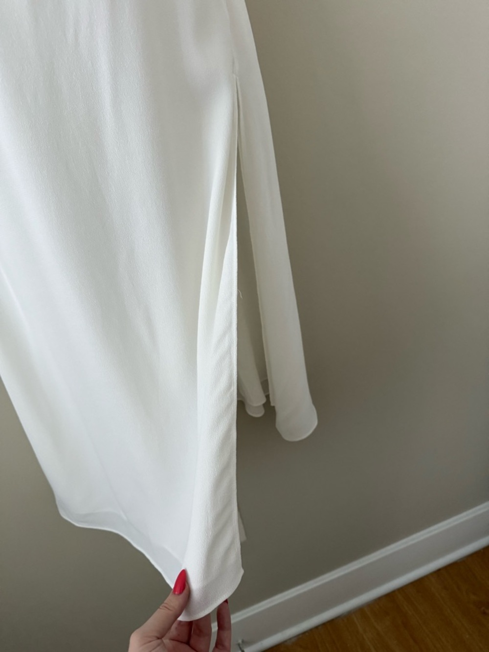 NWT - Aritzia - Wilfred - Affogato Dress - Light Birch - Picture 9 of 12